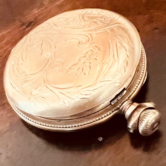 🌟HP🌟RARE ANTIQUE ELGIN HUNTER POCKET WATCH - Picture 5 of 16